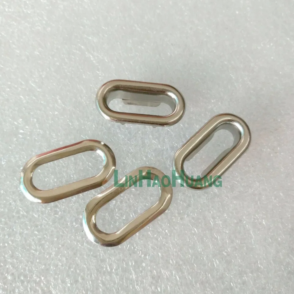 100pcs/lot 0.67 Inch ( 17mm ) Nickle Purse Grommets With Washers Nickle