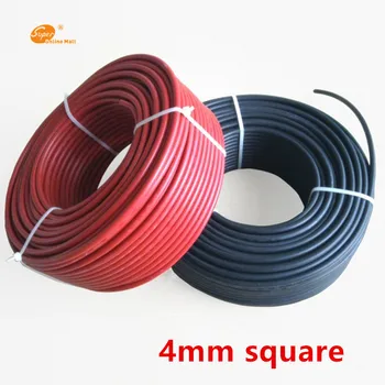 

5M 4.0mm2 12AWG Solar Cable Black or Red TUV & UL Approval Power Cable for MC4/MC3