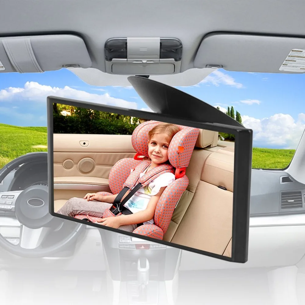 

CARMATE CZ271/CZ272 Plane/Curved Mirror Car Rearview Mirror for Ensuring Babies on Safety Seat Observation Mirror