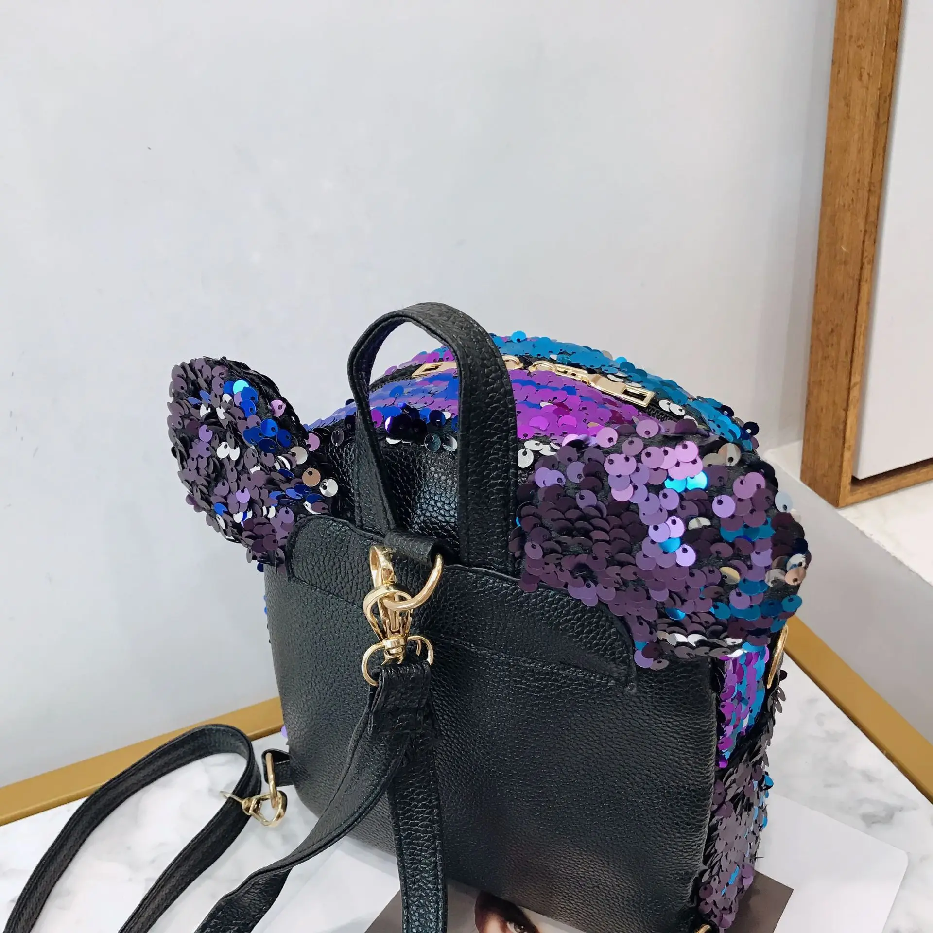 para meninas plutônio mochila com cordão crianças