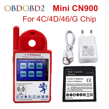 

Newest Mini CN900 V5.18 Auto Key Programmer CN900 MINI Update Online Key Maker Transponder For 4C/4D/46/G Chip Free Ship