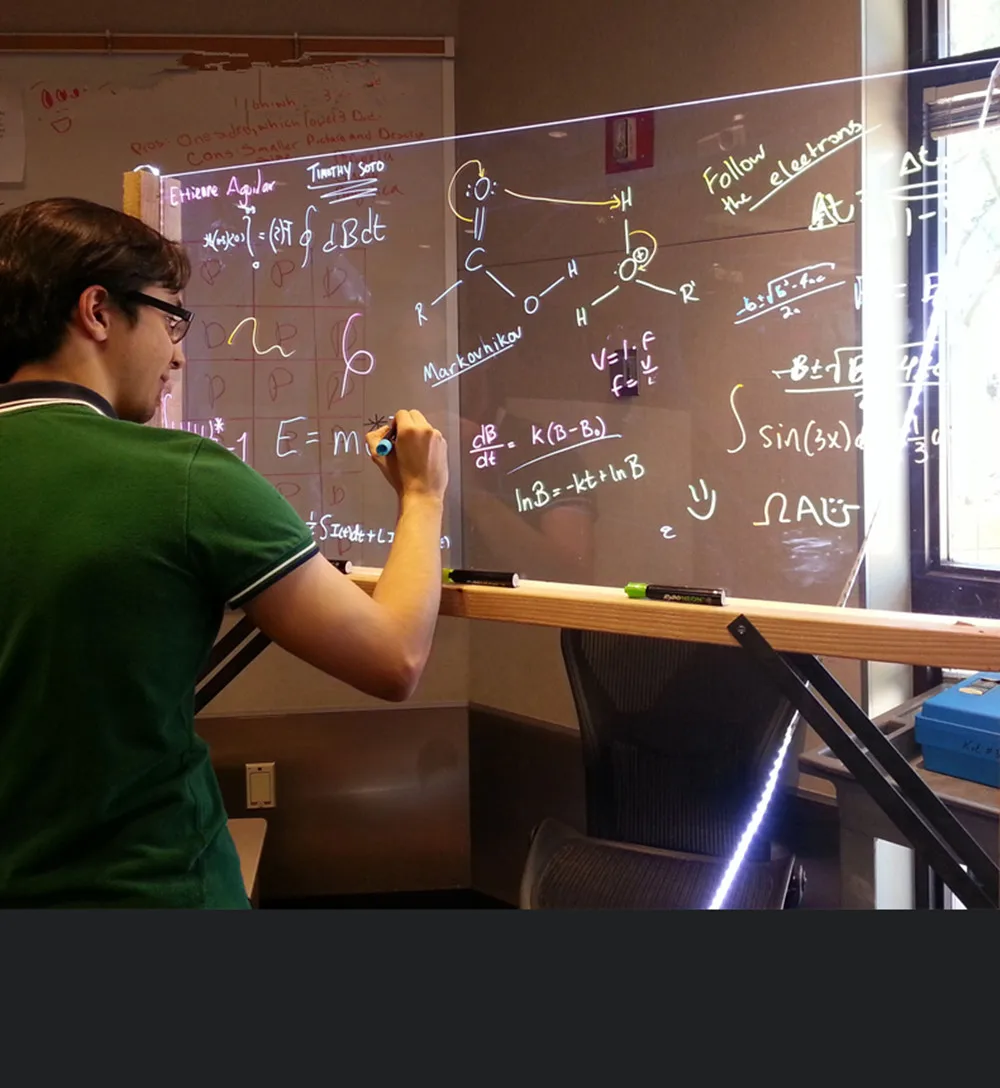 Clear Whiteboard Wall Sticker deep cool