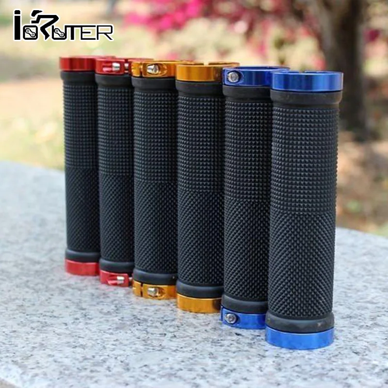 

Bicycle Handle Sets Of Handlebars For Aluminum Alloy Double Locking Sleeve Dead Fly Antiskid Rubber Cover
