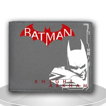 

Famous Japanese Anime Cartoon Wallet Seven Deadly Sins and America Batman cool Student Purse High Quality man/woman Moneybag