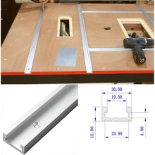 1 шт. 800 мм Т-образные дорожки алюминиевый слот Торцовочная дорожка приспособление для фрезерного станка настольные ленточные пилы деревообрабатывающий инструмент