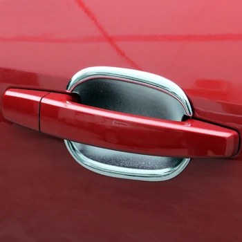 

4pcs ABS Side Door Handle Bowls Cover Frame Trim For Opel Mokka Vauxhall Mokka Buick Encore 2013-2017