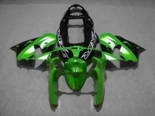 Инъекция Moldfor KAWASAKI Ninja ZX9R 00 01 ZX 9R 2000 2001 zx9r ABS зеленый черный обтекатель + 7 подарков