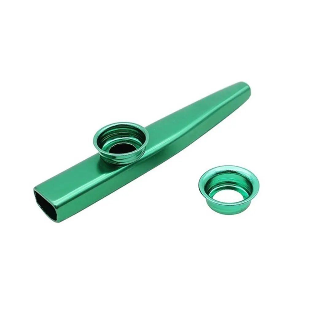 Portable Mini Metal Kazoo Musical Instrument Good Companion for Guitar Ukulele Great Gift for Kids Music Lovers Beginners