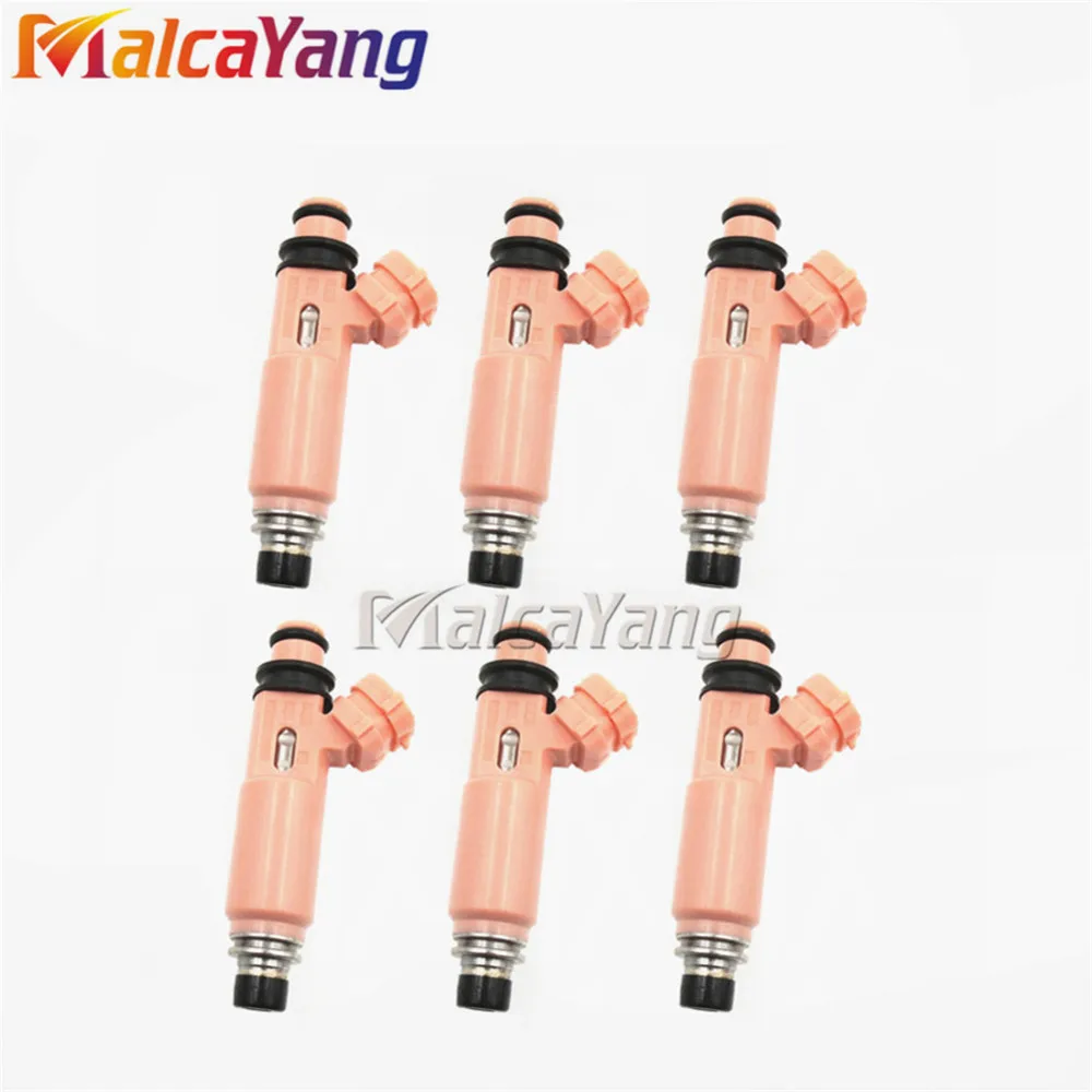 

6Pcs/Lot 23209-0A020 23250-20030 Fuel Injector for Toyota LEXUS Solara Highlander Sienna Camry RX400H RX300 ES300 3.3 3.0 V6