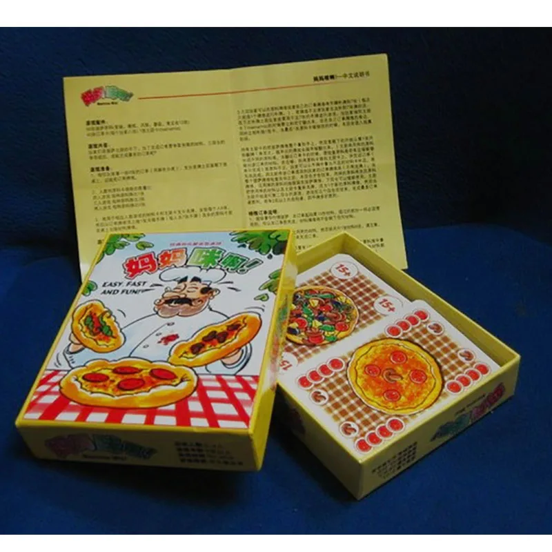 

Mamma Mia Educational board games 2-5 Players Family Game For Children With Parents Funny Puzzle Game for Gift