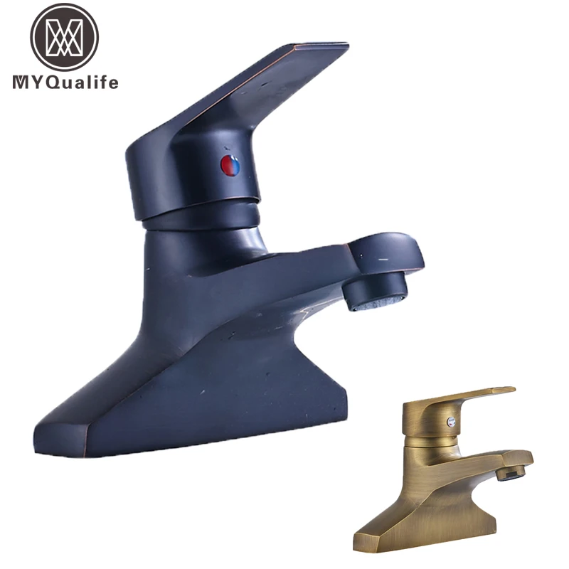 

Luxury Double Hole Deck Mounted Bathroom Vessel Sink Faucet Single Handle Short Washing Basin Vanity Sink Mixer Taps