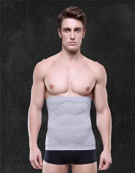 

Men Body Black Healthy Thin Slimming Belt waist Abdomen Shaper Burn Fat Lose Weight Waist Shapers