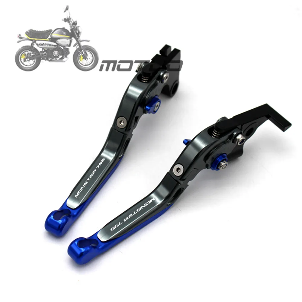 

For Ducati 796 MONSTER MONSTER796 2011-2014 Adjustable Folding Extendable Motorbike Motorcycle Red Brake Clutch Levers
