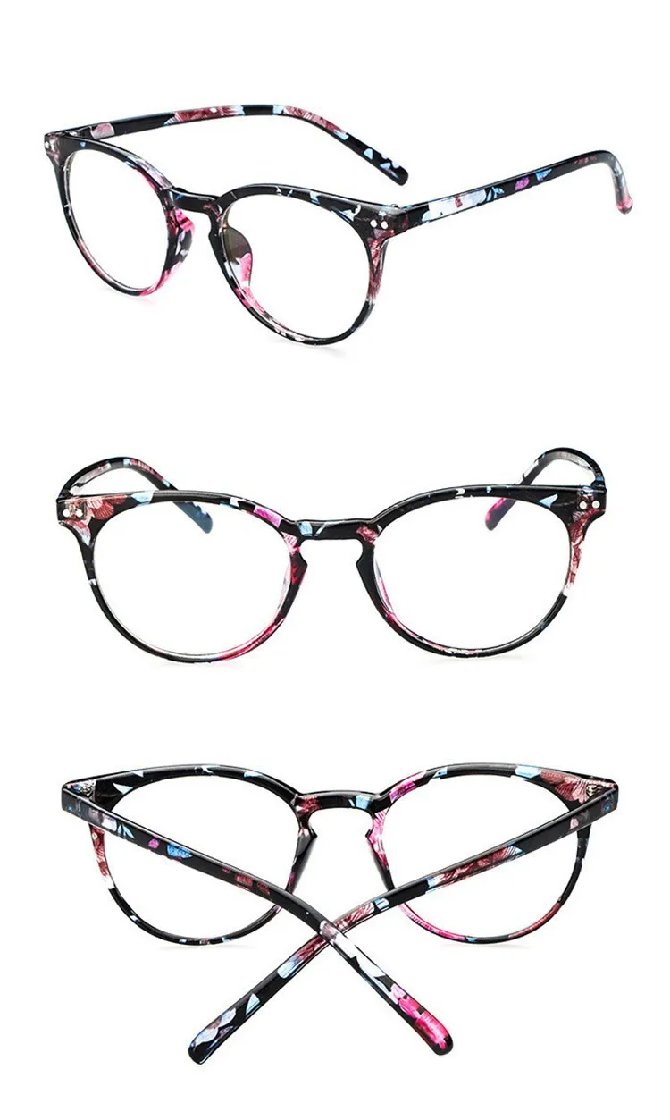2016 Brand Design Fashion Women eyeglasses Computer Vintage Eye Glasses spectacle Frame For Women Optical Frame Oculos De Grau (15)