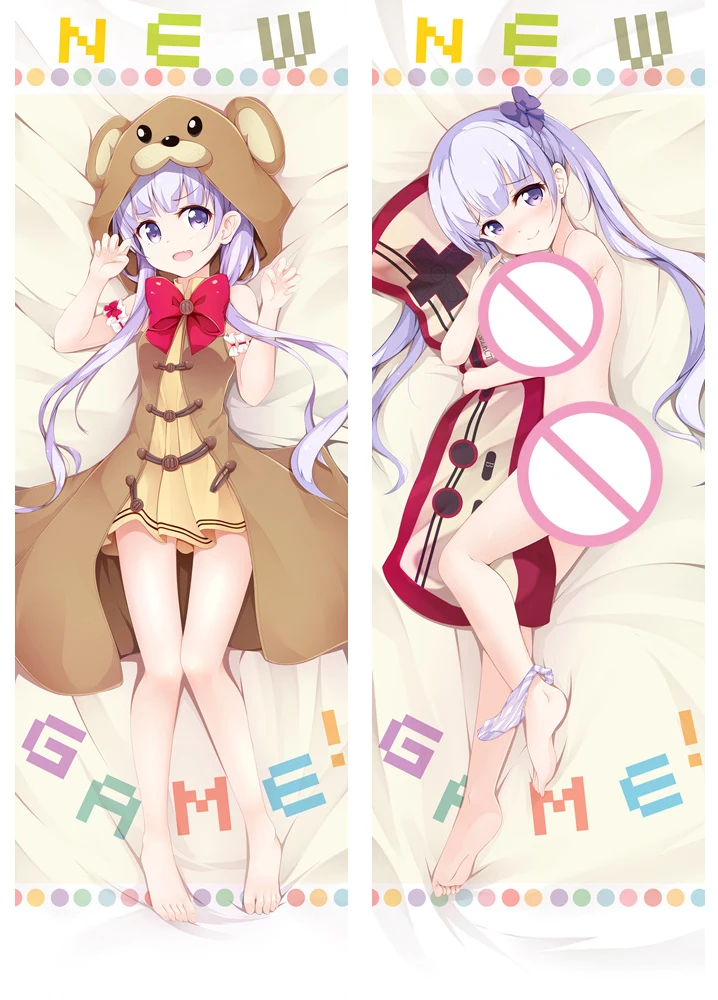 Японская аниме otaku Dakimakura новая игра! Чехол для подушки susukaze AOBA Anime Dakimakura|anime otaku|anime