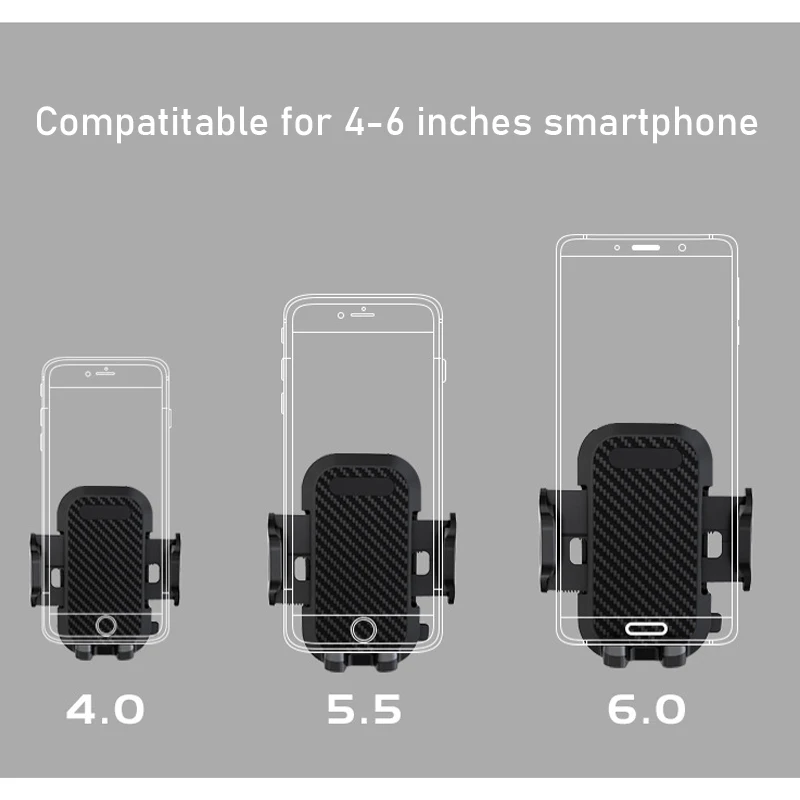 Автомобильный держатель для телефона, лобовое стекло, вентиляционное отверстие, подставка для телефона, без магнитной поддержки, 4-6 дюймов, мобильный телефон, gps, автомобильный кронштейн
