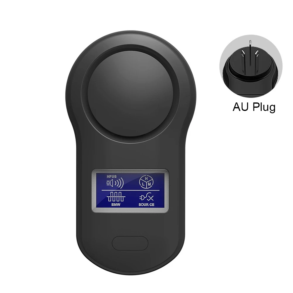 

Electronic Wave Mute Pest Repeller High Power LCD Display ABS Insect Controller Anti-mosquito Button Supersonic Mouse Home