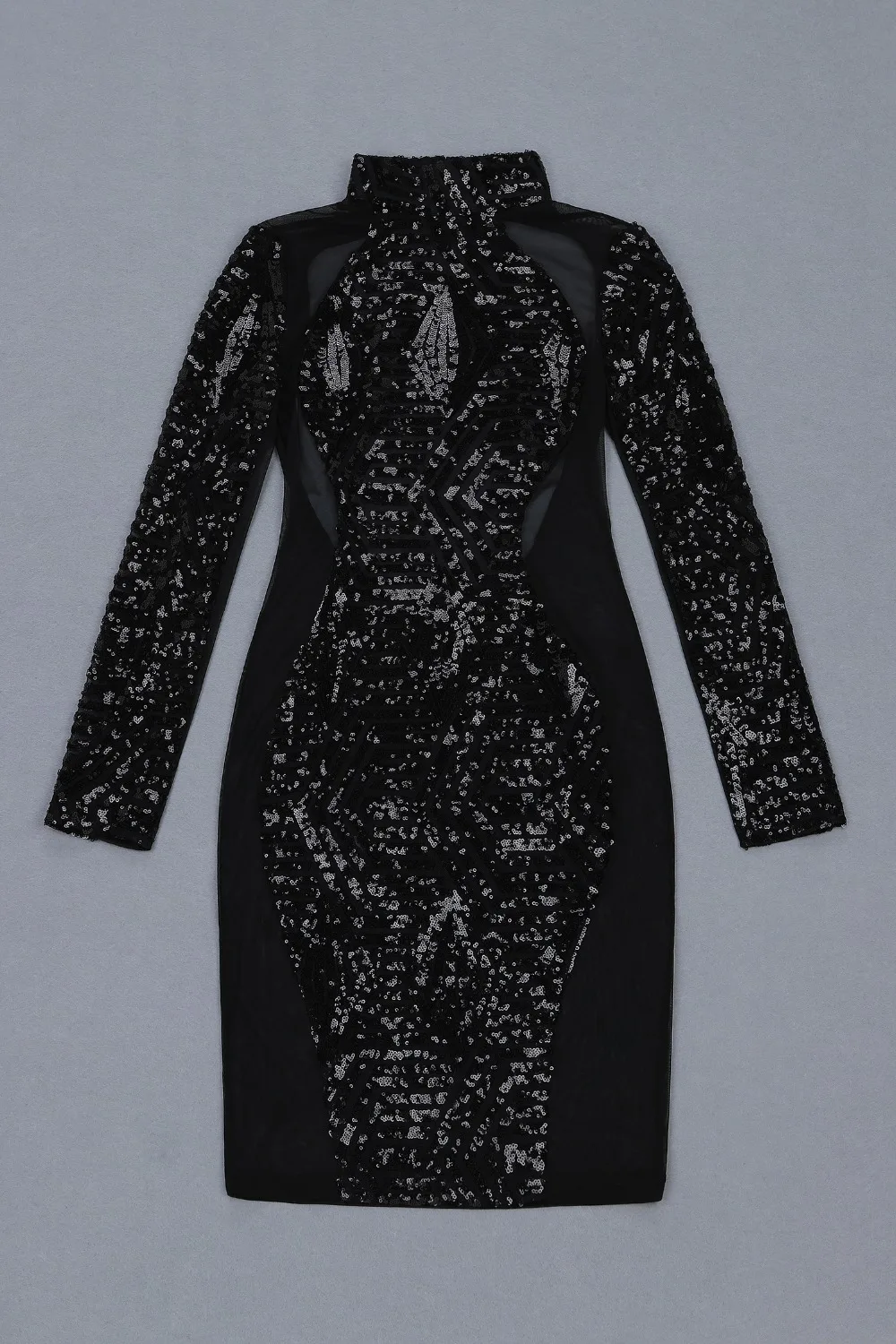 Top Quality Fashion Black Hollow Out Backless Fashion Dress Club Party Bodycon Dress (13)