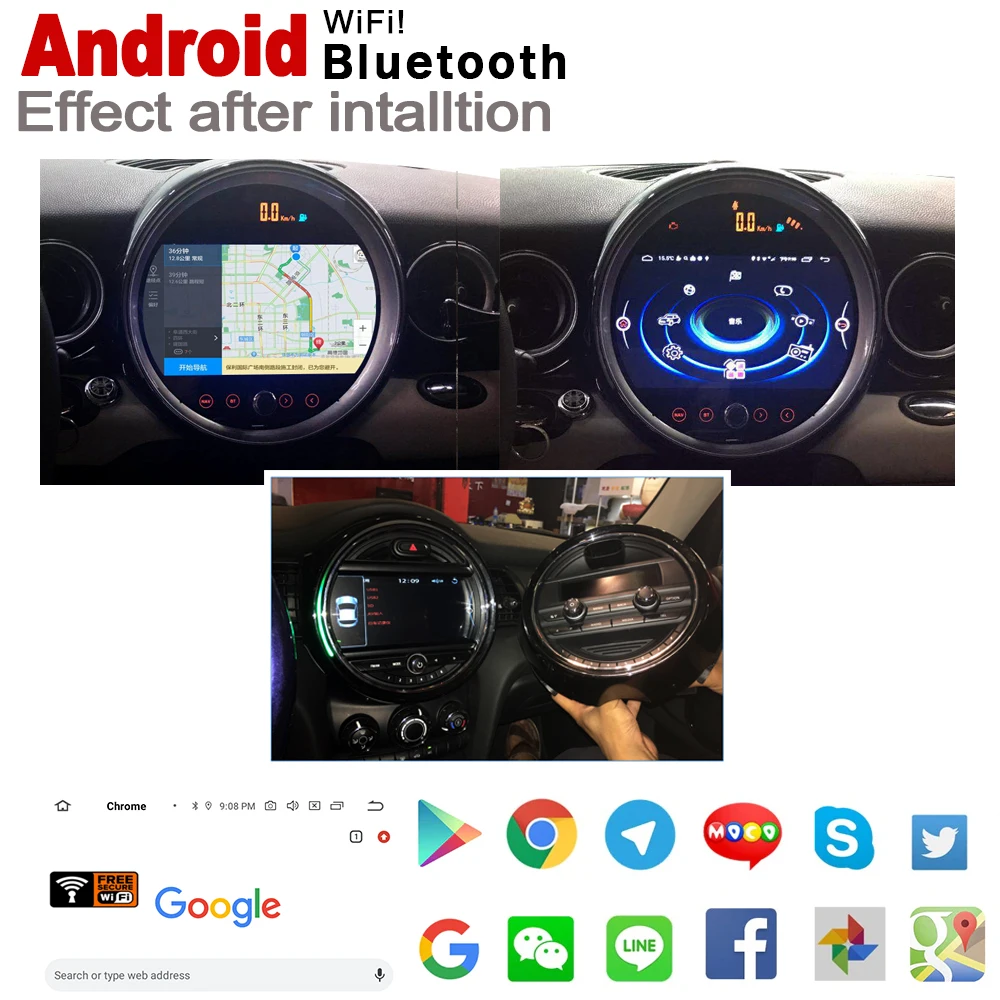 2 Din Автомобильный мультимедийный плеер Android авто радио для Mini Hatch One Cooper S D R56 2007~ 2013 DVD Автомагнитола Стерео gps навигация