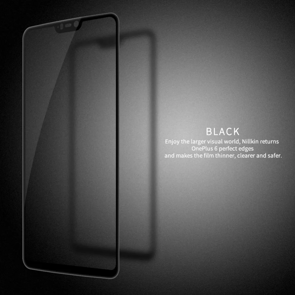 Oneplus 6 защита экрана Nillkin CP+ Pro Полное покрытие закаленное стекло для One Plus 6 Oneplus6 1+ 6 стеклянная Передняя пленка