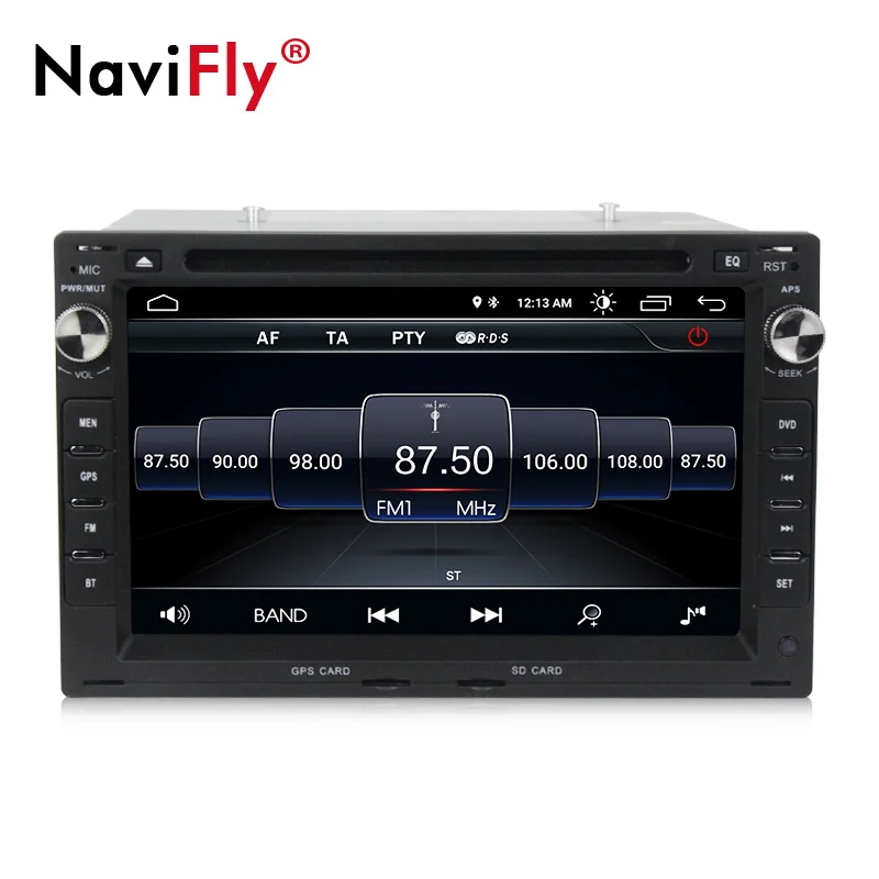 Top TDA7851 Android 8.1  car radio stereo DVD player for forvw Bora Passat Golf Polo LUPO CHICO Seat Skoda  free shipping 2
