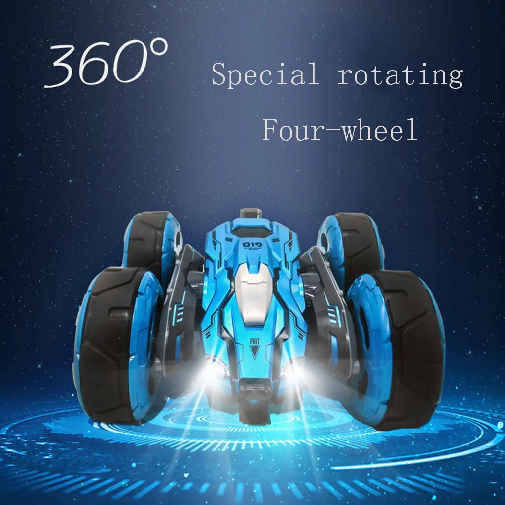 

Radio-controlled Cars 1/24 RC Luminous Stunt Car Remote Control 360 Degrees Rotation Children's Gift Remote Control Cars Kids