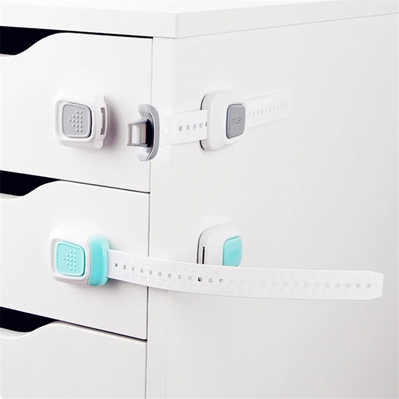

Cabinet Lock Child Safety Baby Protection From Children Safe Locks Baby Security Drawer Latches for Refrigerators Fridge Lock