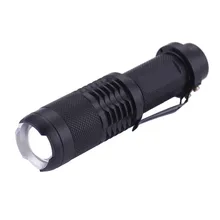 Camping led Lamp CREE XML T6 Torches Light Telescopic Flashlight lanterna Adjustable Focus Zoomable 5 Modes Waterproof Hiking