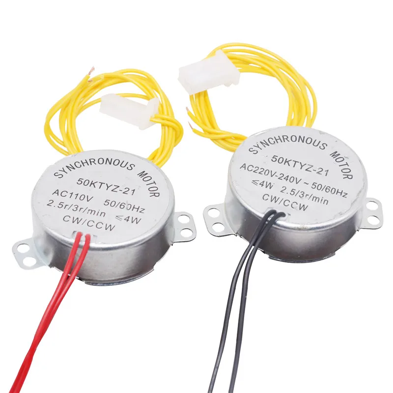 Инкубатор с синхронным мотором 10 шт. AC220V или AC110V 2 5/3r/мин CW/CCW 50KTYZ 21 автоматический