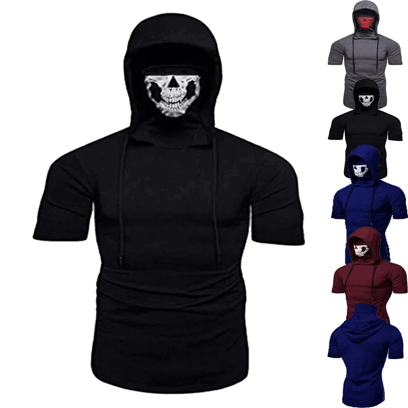 

Moleton Masculino Bape Shark Hoodie Autumn SHORT Sleeve Solid Color Hooded Sweatshirt Mens Hoodie Track Sweat High collar
