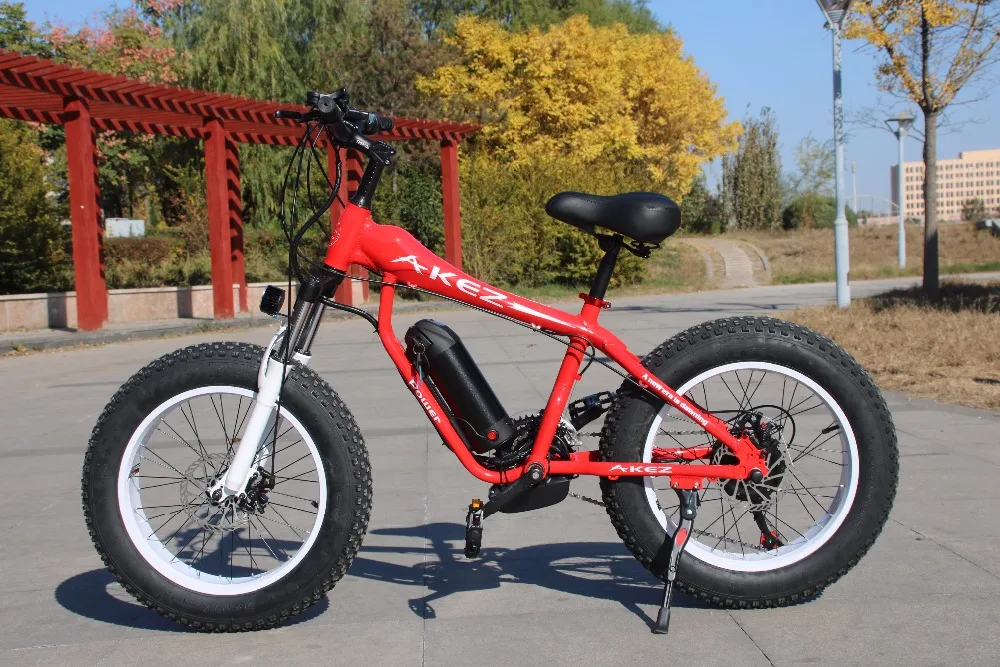 

High quality 20inch 21 speed Powerful 4.0 inch Fat Tire electric Bike 36V 8AH 250W eBike mountain Bicycle free shipping