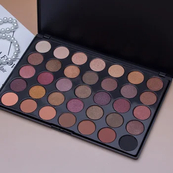 

Eyeshadow Palette 35 Colors Long Lasting Glitter Matte Makeup Portable for Women SSwell