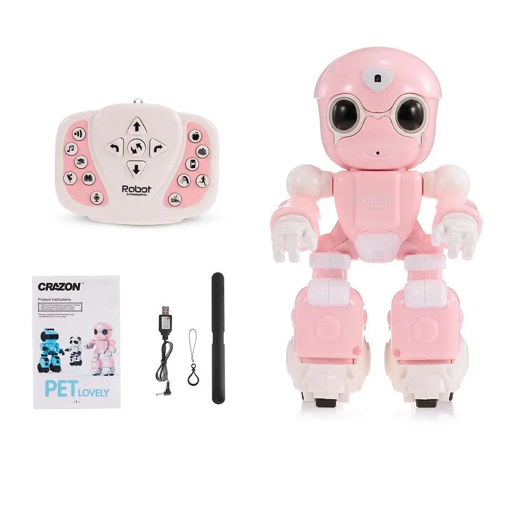 Умный RC робот умное раннее образование RC игрушка музыкальный танец для детей дошкольного возраста
