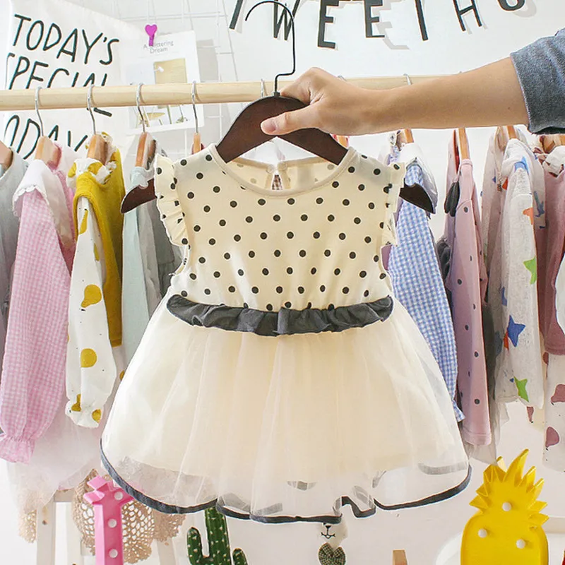 Newborn Baby Girls Lace Dress Party Kids Clothing 2019 Fashion Cute Princess Christening Toddler girls 1 Years Birthday Dresses (4)