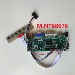 M. NT68676 DVI 40pin LVDS lcd светодиодный HDMI аудио VGA плата контроллера монитор diy для LP133WH2-TLA3 1366X768 ПАНЕЛЬ карты 2019 13,3"