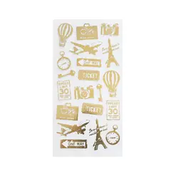 Креативный ПВХ горячие декоративная штамповка наклейки дорожная отпечаток марки японский diy дневник альбом для декоративных наклеек