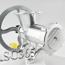 22 Мясорубка из алюминиевого сплава обрабатывает ваши собственные колбасы, bratwurst и гамбургеры с легкостью с помощью#32 алюминиевого сплава Me