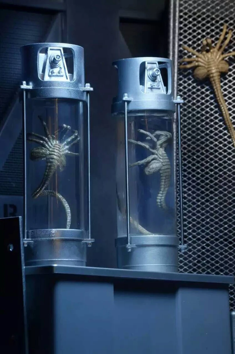 NECA Чужой 2 существа пакет Stasis Chanber светильник ПВХ фигурка коллекционная игрушка 18