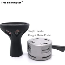 Матовый Стиль алюминиевый сплав держатель угля для кальяна теплохранитель для кальяна, Шиша, Чича, наргиле аксессуары для чаши для Caloud