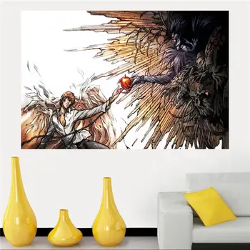 

Death Note Canvas Silk Poster for Home Decor Custom Print painting Art Picture SQ0516-ZHH003