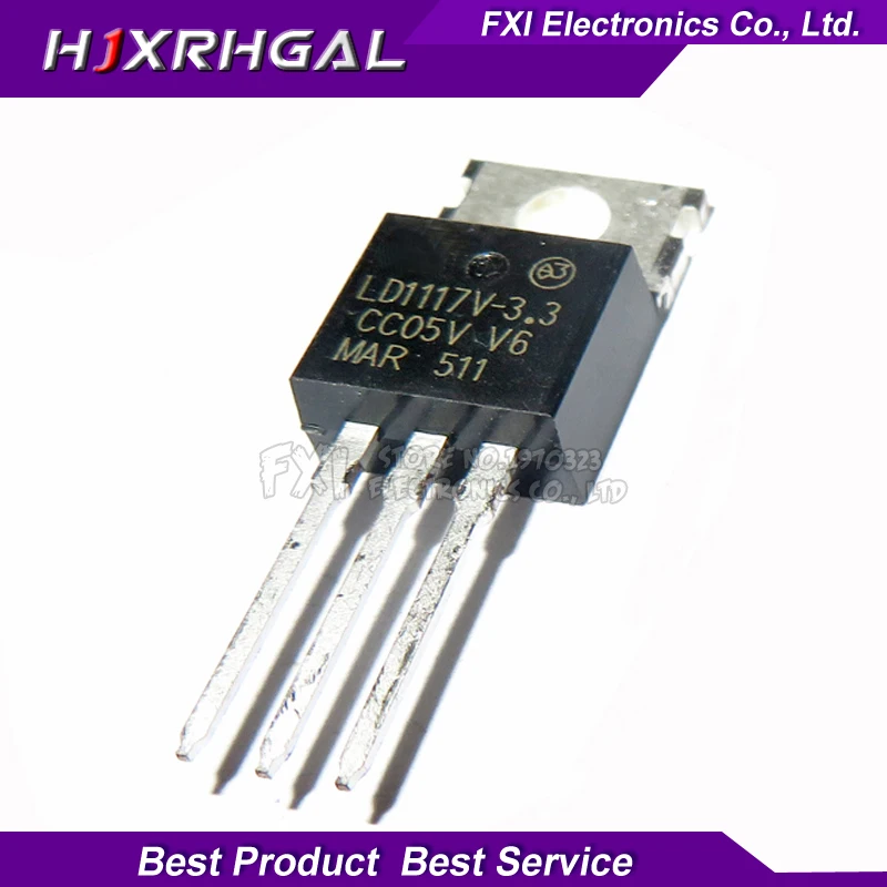 

10PCS LD1117V33 LD1117 3.3 TO-220 LD1117AV33 TO220 new original