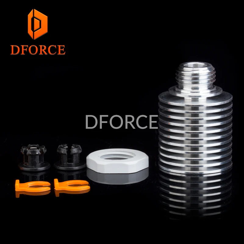 DFORCE V6 الخيوط غرفة تبريد ل E3D v6 hotend طابعة عن أو قصيرة المدى 1.75 MM لتغذية 3D titan الطارد DFORCE V6 الخيوط غرفة تبريد ل E3D v6 hotend طابعة عن أو قصيرة المدى 1.75 MM لتغذية 3D titan الطارد