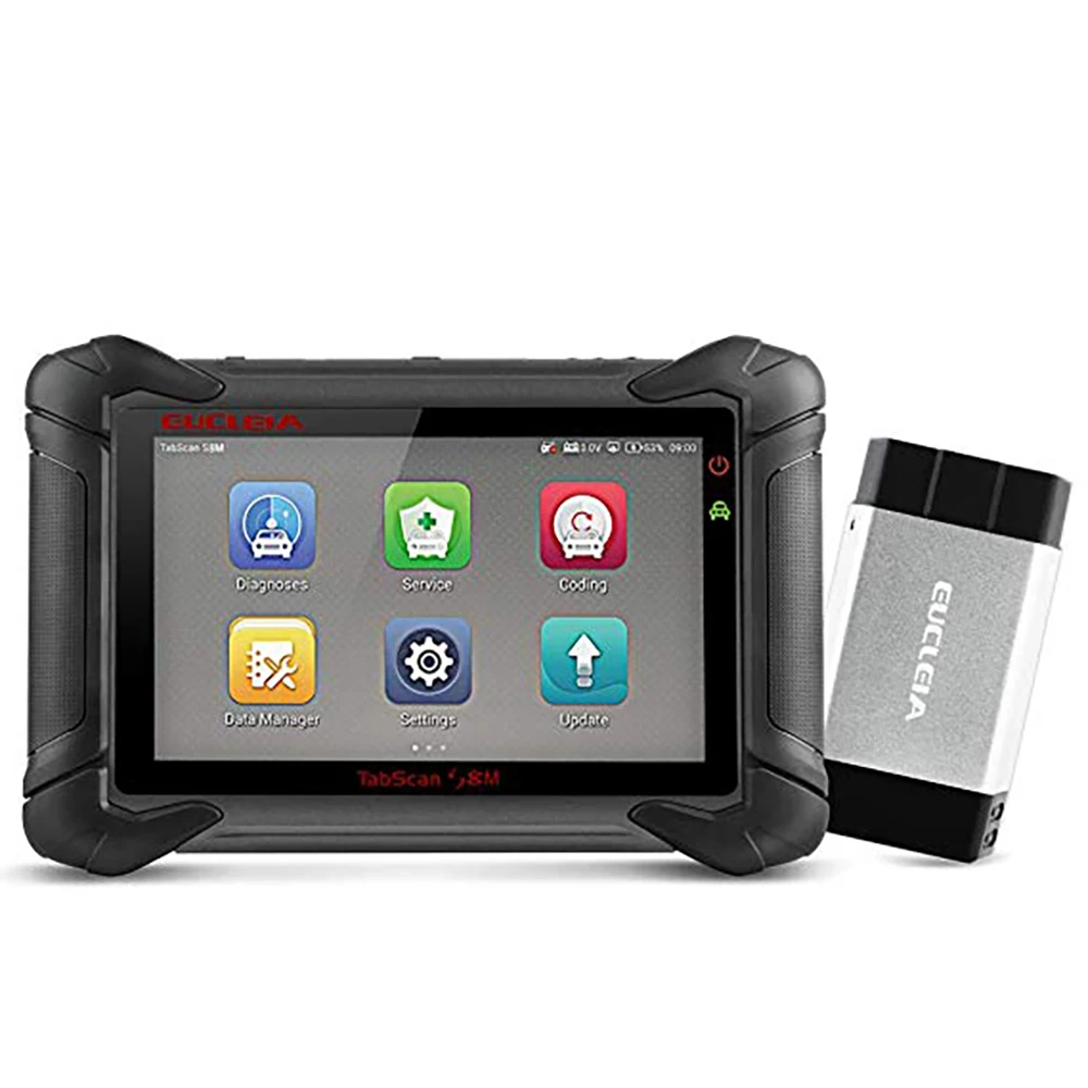 

Intelligent Dual-Mode Diagnostics System Tool OBD2 Automotive Scanner Car ABS SRS EPB Immobilizer Oil Service Reset EUCLEIA S8M
