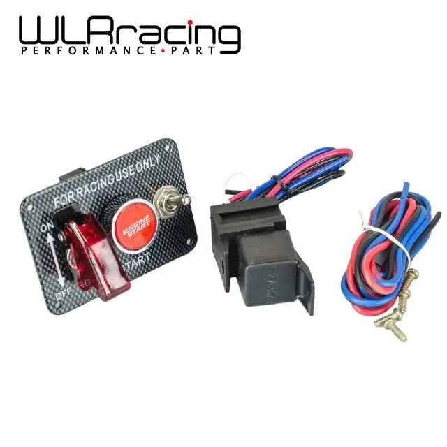 

WLR RACING - Racing Car Electronics Switch Kit Panel Engine Start Button toggle with accessory WLR-QT311