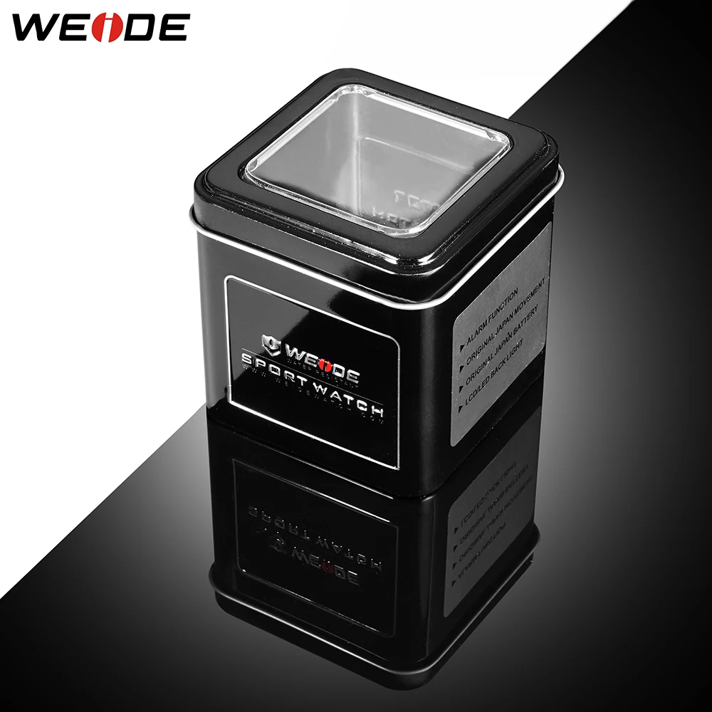 WEIDE Кварцевые Спортивные Наручные Часы повседневные Оригинальные мужские часы