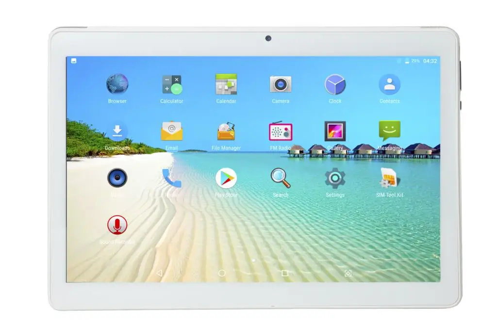 10.1 Inch Dual SIM 4G Phone Call OTG 10 Core 2560x1600 8G+64G Android Tablet pc FM WiFi Bluetooth GPS IPS Tablet Original Design
