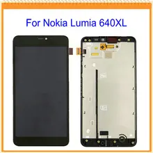 For Nokia Lumia 640 640xl LCD Screen Display with Touch Screen Digitizer Assembly with LCD frame + Tools