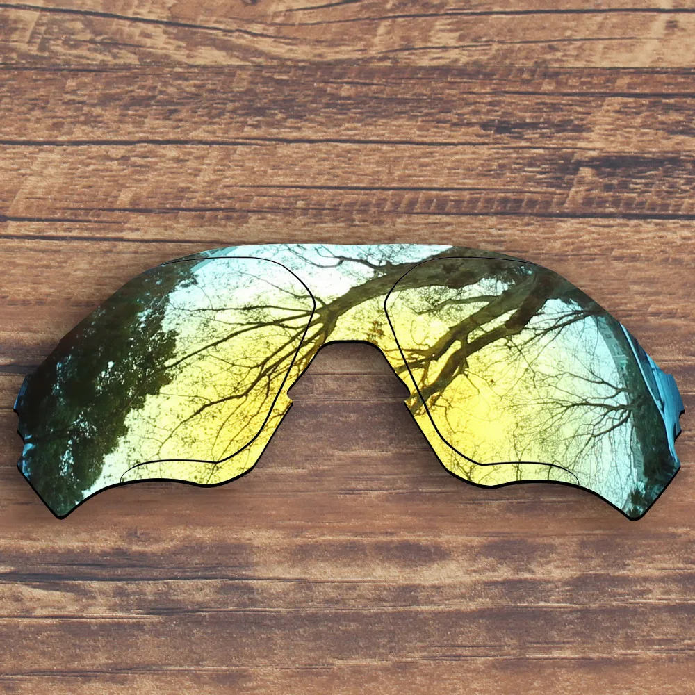 Lenti Di Ricambio Polarizzate Millerswap Per Occhiali Da Sole Oakley Evzero Range Oro Specchiato