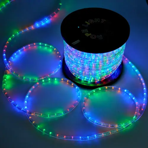 150 Rgb 2 Wire Led Rope Light Outdoor Multi Color Home Valentine 150 Rgb 2 Wire Led Rope Light Outdoor Multi Color Home Valentine Decoration