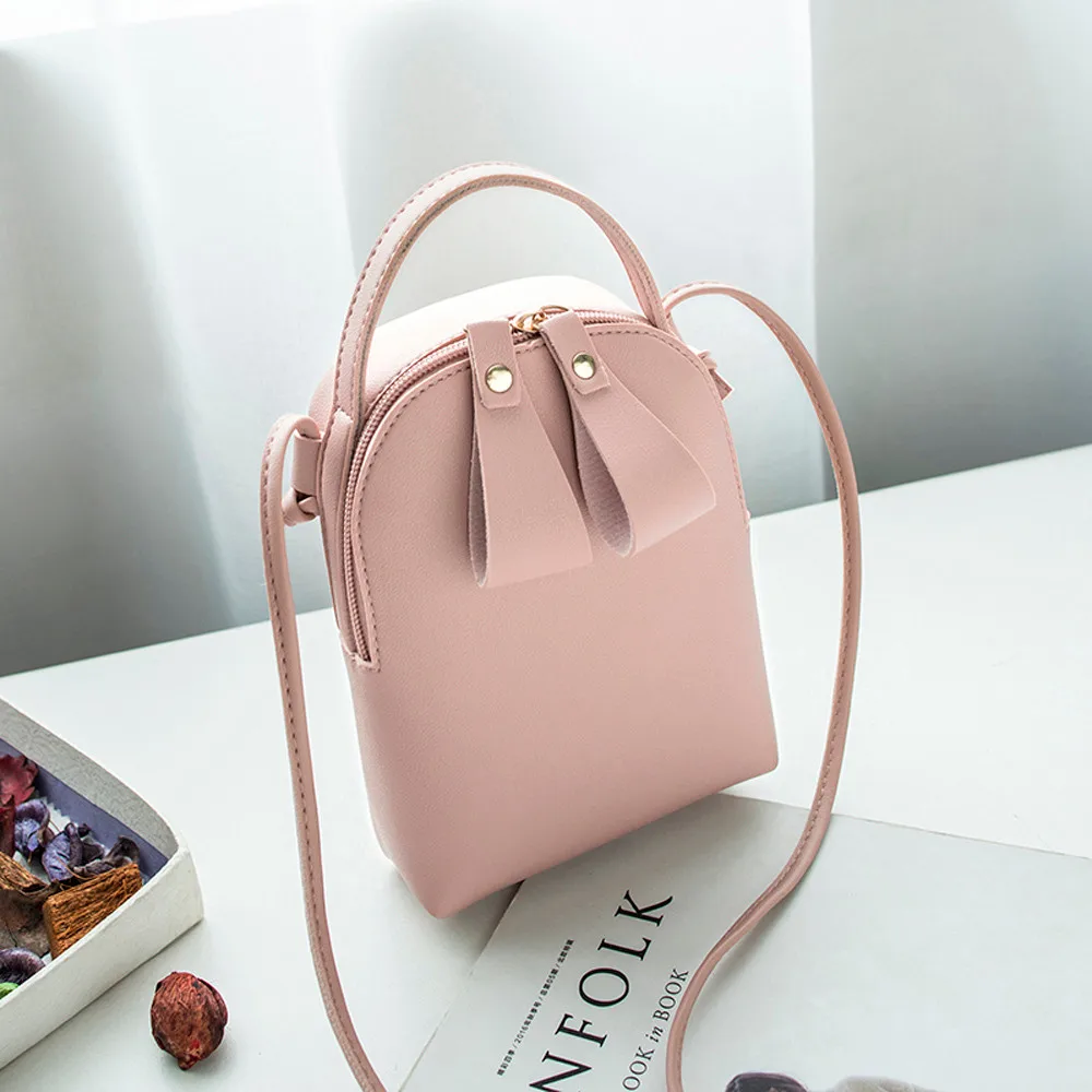 النساء Crossbody أكياس جديد أزياء صغيرة برشام الفتيات رفرف الإناث شرابة حقيبة ساع الأزياء الحلوى اللون بولسا Mensageiro 2019